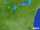 2017年07月15日の栃木県の雨雲レーダー