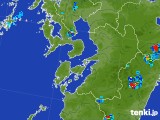 2017年07月15日の熊本県の雨雲レーダー