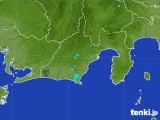 2017年07月17日の静岡県の雨雲レーダー