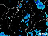 2017年07月18日の奈良県の雨雲レーダー