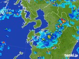 2017年07月18日の熊本県の雨雲レーダー