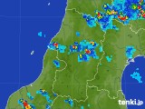 2017年07月18日の山形県の雨雲レーダー