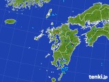 2017年07月21日の九州地方の雨雲レーダー