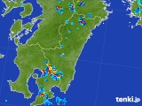 2017年07月21日の宮崎県の雨雲レーダー