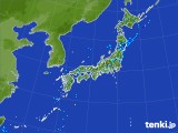 2017年07月22日の雨雲レーダー