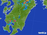 2017年07月22日の宮崎県の雨雲レーダー