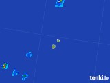 2017年07月22日の沖縄県(南大東島)の雨雲レーダー