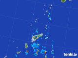 2017年07月23日の鹿児島県(奄美諸島)の雨雲レーダー