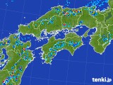 2017年07月24日の四国地方の雨雲レーダー