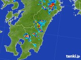 雨雲レーダー(2017年07月25日)