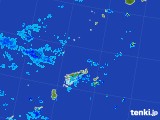 2017年07月25日の鹿児島県(奄美諸島)の雨雲レーダー