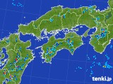 2017年07月27日の四国地方の雨雲レーダー