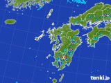 2017年07月28日の九州地方の雨雲レーダー