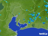 2017年07月30日の愛知県の雨雲レーダー