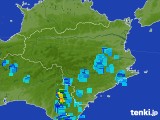 2017年07月30日の徳島県の雨雲レーダー