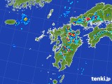 2017年07月31日の九州地方の雨雲レーダー