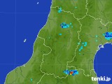 2017年07月31日の山形県の雨雲レーダー