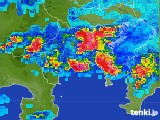 2017年08月01日の神奈川県の雨雲レーダー