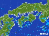 2017年08月04日の四国地方の雨雲レーダー