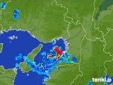 2017年08月04日の大阪府の雨雲レーダー