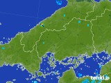 2017年08月04日の広島県の雨雲レーダー