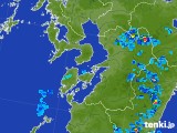 2017年08月04日の熊本県の雨雲レーダー