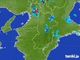 2017年08月05日の奈良県の雨雲レーダー