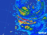 2017年08月05日の鹿児島県(奄美諸島)の雨雲レーダー