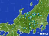 2017年08月06日の北陸地方の雨雲レーダー