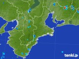 2017年08月06日の三重県の雨雲レーダー