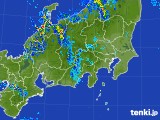 2017年08月08日の関東・甲信地方の雨雲レーダー