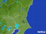 2017年08月09日の茨城県の雨雲レーダー