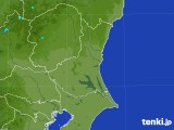 2017年08月10日の茨城県の雨雲レーダー