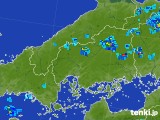 2017年08月10日の広島県の雨雲レーダー