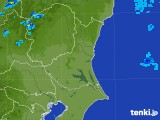 2017年08月12日の茨城県の雨雲レーダー