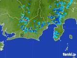 2017年08月13日の静岡県の雨雲レーダー