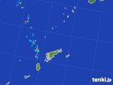 2017年08月13日の鹿児島県(奄美諸島)の雨雲レーダー