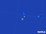 2017年08月14日の沖縄県(南大東島)の雨雲レーダー