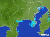 2017年08月18日の神奈川県の雨雲レーダー
