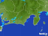 2017年08月18日の静岡県の雨雲レーダー