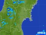 2017年08月18日の宮城県の雨雲レーダー