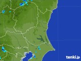 2017年08月21日の茨城県の雨雲レーダー