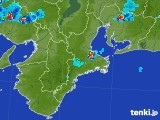 2017年08月22日の三重県の雨雲レーダー