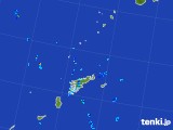 2017年08月22日の鹿児島県(奄美諸島)の雨雲レーダー