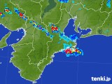 2017年08月23日の三重県の雨雲レーダー