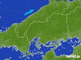 2017年08月24日の広島県の雨雲レーダー