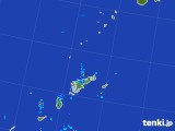2017年08月24日の鹿児島県(奄美諸島)の雨雲レーダー
