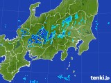 2017年08月25日の関東・甲信地方の雨雲レーダー