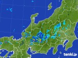 2017年08月25日の北陸地方の雨雲レーダー