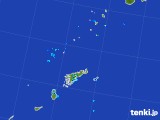 2017年08月25日の鹿児島県(奄美諸島)の雨雲レーダー